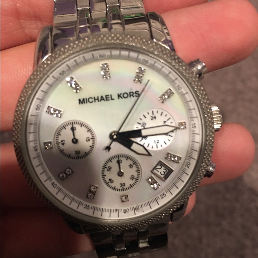 Silver Michael Kors Watch